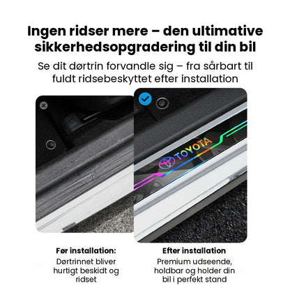 Ridsesikre Bilklistermærker, 4 stk.