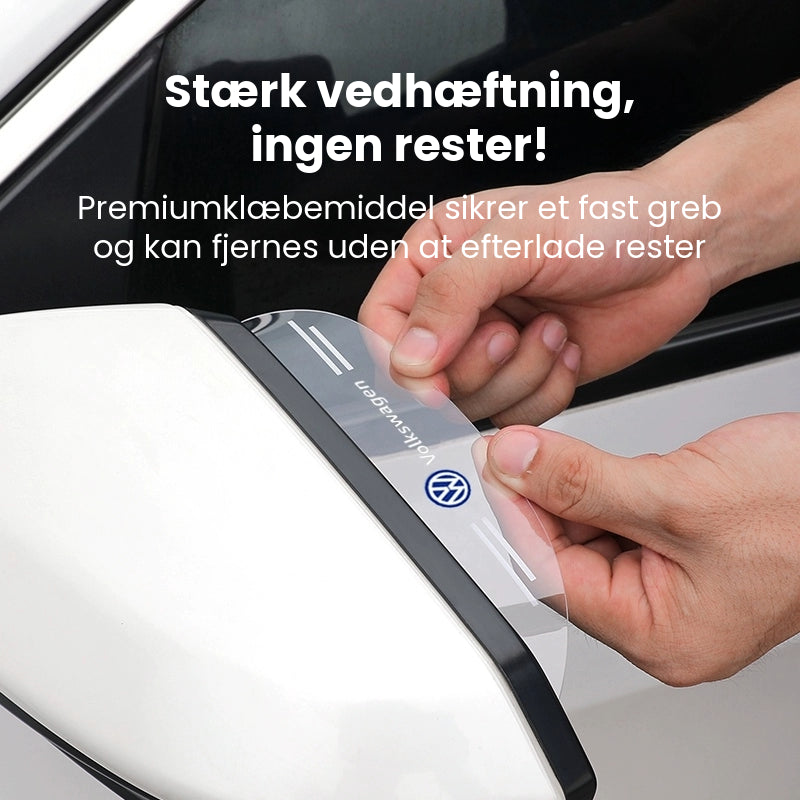 Transparent Sidespejlregnslag