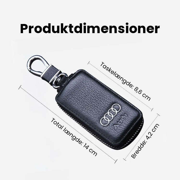 Ægte Læder Bilnøgleholder